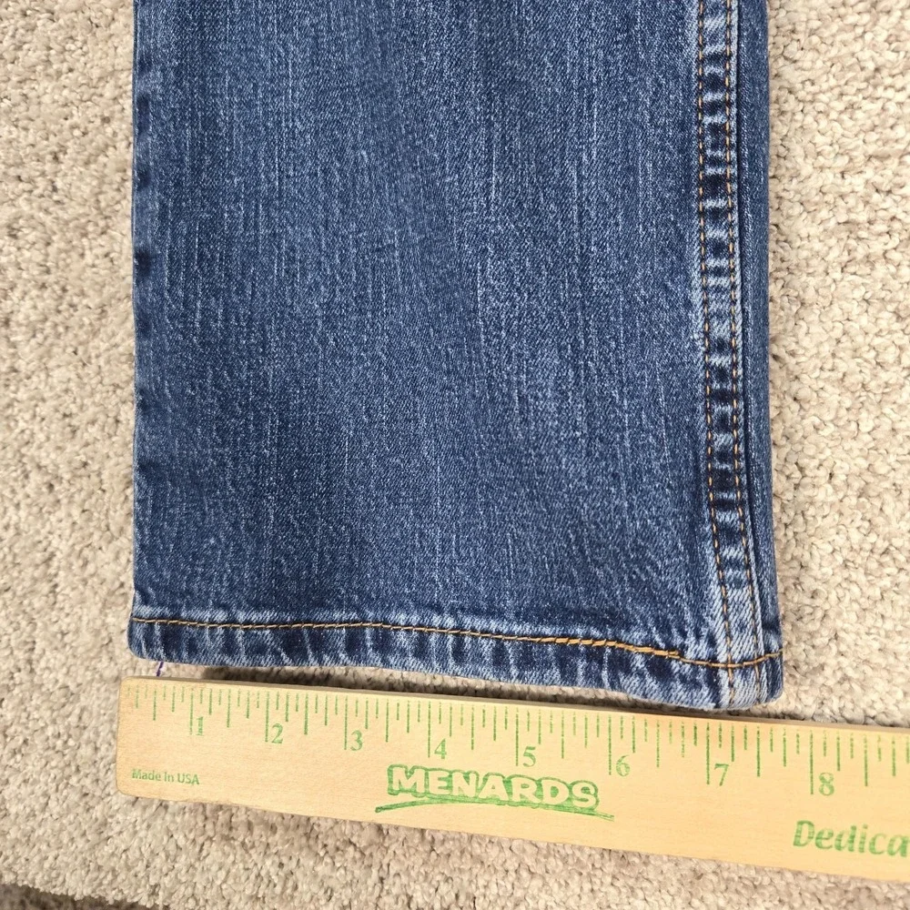 Levis 527 Jeans Mens 32x30 (fit 32x29) Blue stretch Slim Boot bootcut